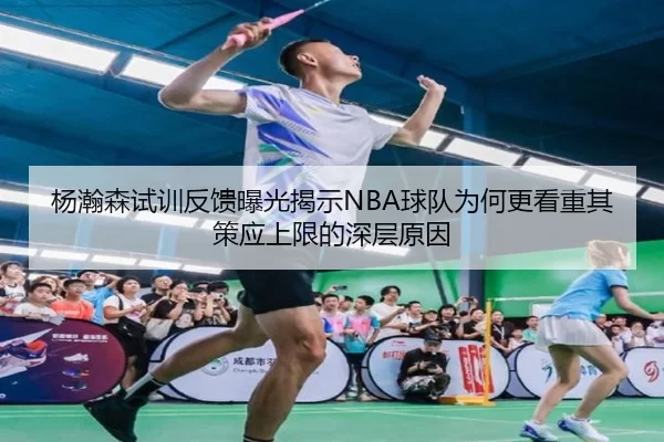 杨瀚森试训反馈曝光揭示NBA球队为何更看重其策应上限的深层原因